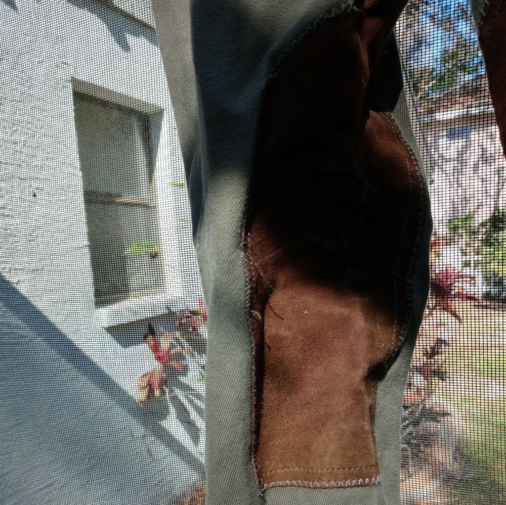 Vintage MJ Knoud NYC Riding Breeches 30L Olive Green - Picture 7 of 8